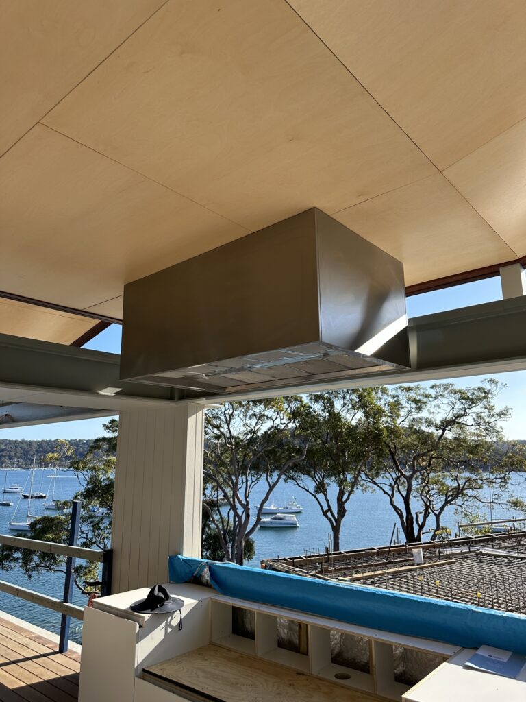 Qasair BBQ Rangehood Installation